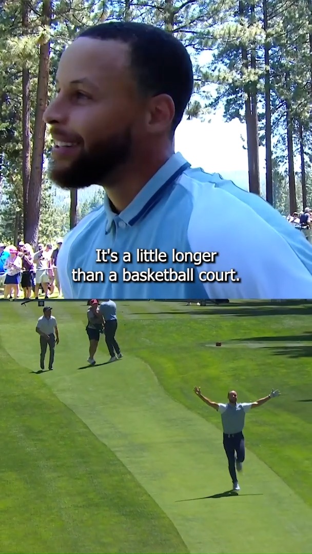 What a moment for Steph 😅