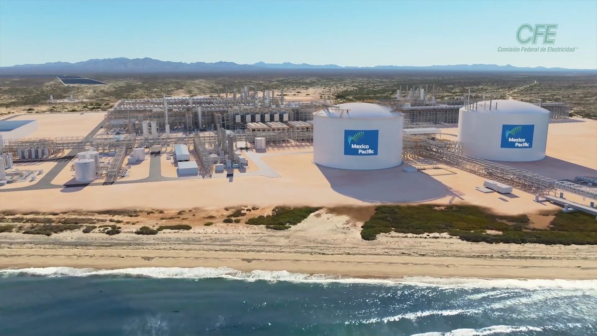 En compañía del gobernador Alfonso Durazo, fuimos testigos de la sociedad entre la empresa Mexico Pacific Limited y la Comisión Federal de Electricidad para la construcción de un gasoducto y una planta de licuefacción en Puerto Libertad, Sonora. El proyecto contempla una inversión de 13 mil millones de dólares y se crearán 13 mil empleos directos y 20 mil indirectos.