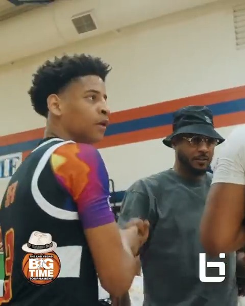 Bryce James &amp; Kiyan Anthony teamed up and got the win in Vegas Las Vegas Big Time