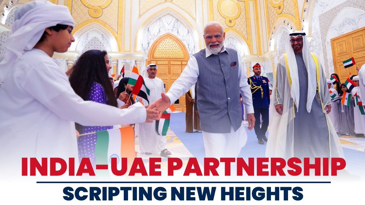 Watch the unmissable moments from PM Modi's visit to UAE yesterday!