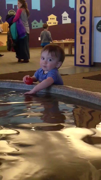Be as happy as this kid finding a second ball 😊