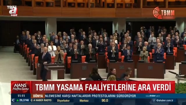 Yoğun ve uzun çalışma temposunun ardından çalışmalarına ara veren Türkiye Büyük Millet Meclisi, 1 Ekim tarihi itibariyle açılacak.