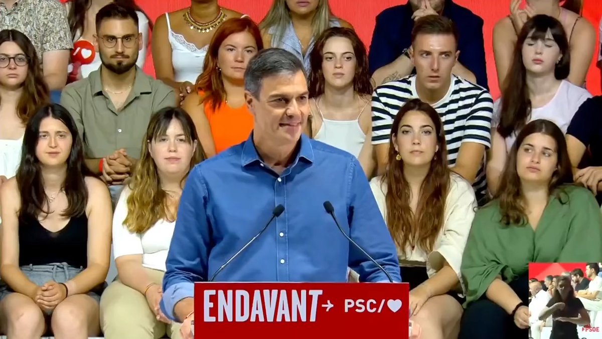 El #23J todos y todas a votar por una España que avanza unida en su diversidad. ¡A votar! Por una España en la que cabemos todos, frente a la España pequeña de Feijóo y Abascal en la que solo caben ellos y quienes piensan como ellos. #VotaPSOE #EspañaAvanza #Adelante