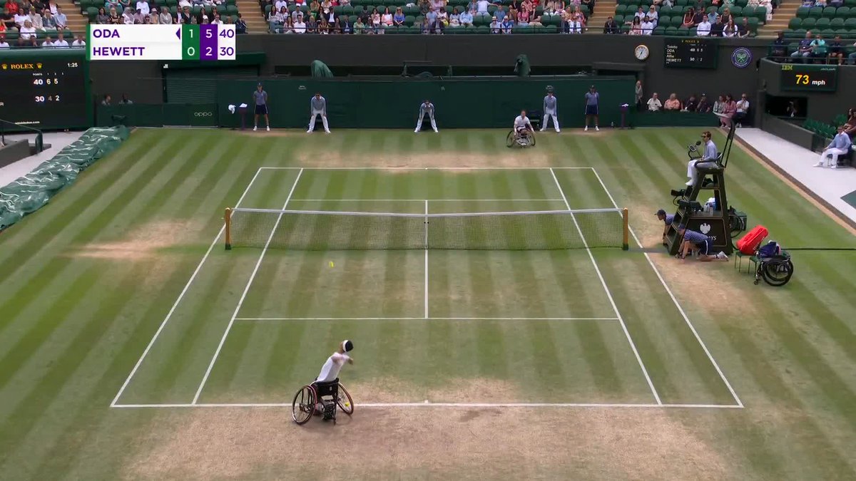 A dream at 17! 🌟 Japan's 17-year-old Tokito Oda is a #Wimbledon champion for the first time, beating Alfie Hewett in the 2023 Gentlemen's Wheelchair Singles final 👏