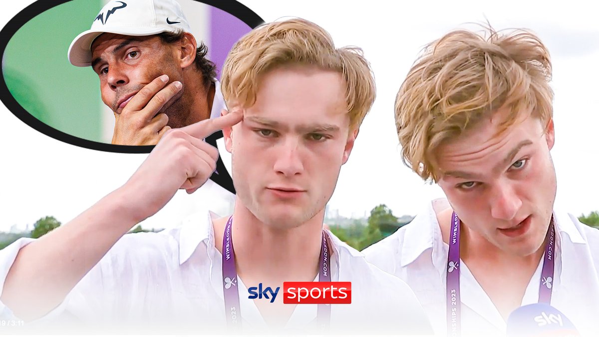 Rafael Nadal, Andy Murray and John McEnroe preview the men's Wimbledon final between Novak Djokovic and Carlos Alcaraz! 😂🔊