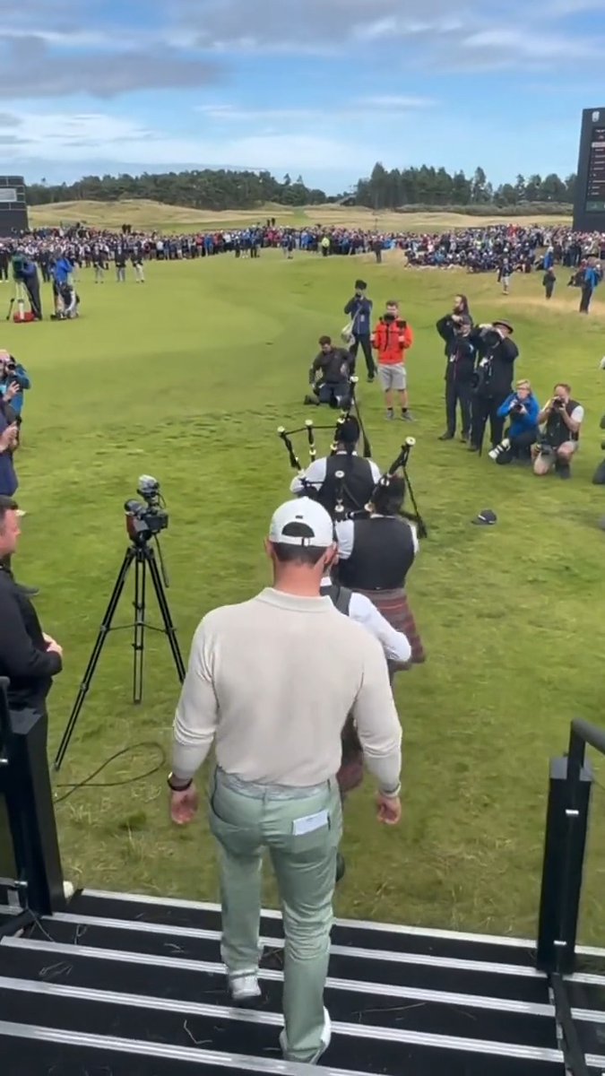 When in Scotland Rory McIlroy Genesis Scottish Open 🏴