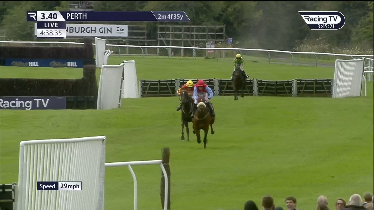 Back-to-back wins in the PKAVS Empowering Communities In Perthshire Handicap Hurdle for Malangen as the eight-year-old poaches an unassailable lead and scores under a fine ride from Joe Williamson for trainer Lisa Harrison 🏆