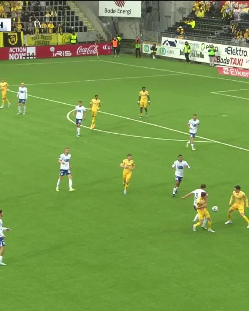 Sondre Sørli med en suser og Bodø/Glimt har snudd kampen! 🔥