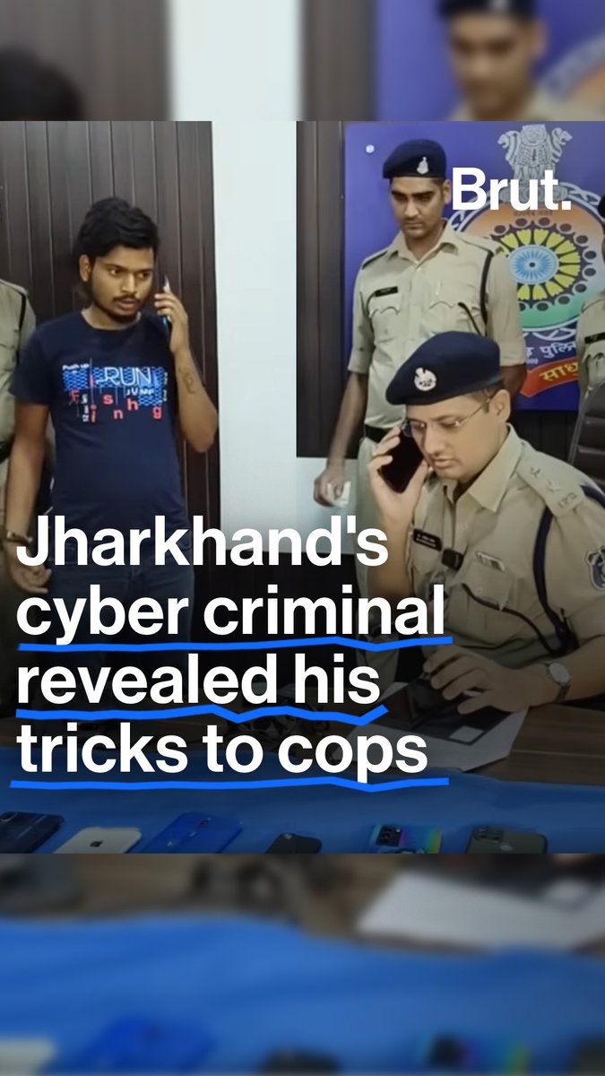 This cyber criminal explained to a Chhattisgarh cop how he duped countless people online and made a fortune. 😲 🎥: Tirandaj