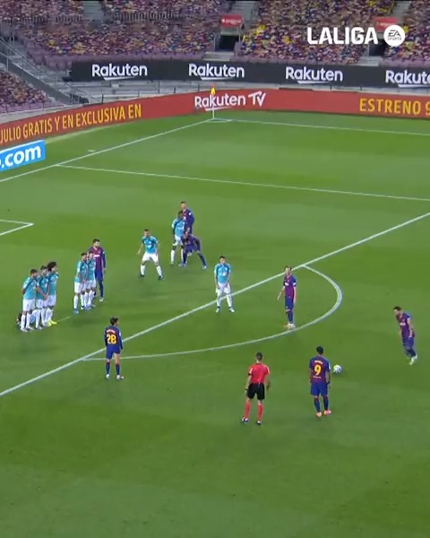 ميسي والضربات الحرة مع برشلونة 🤯 ربما يفتقد البلوجرانا هذه الضربات حاليًا 😏