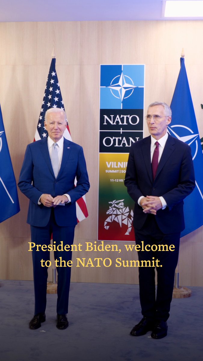 NATO is bigger and stronger than ever — we're ready to meet the challenges of this age.