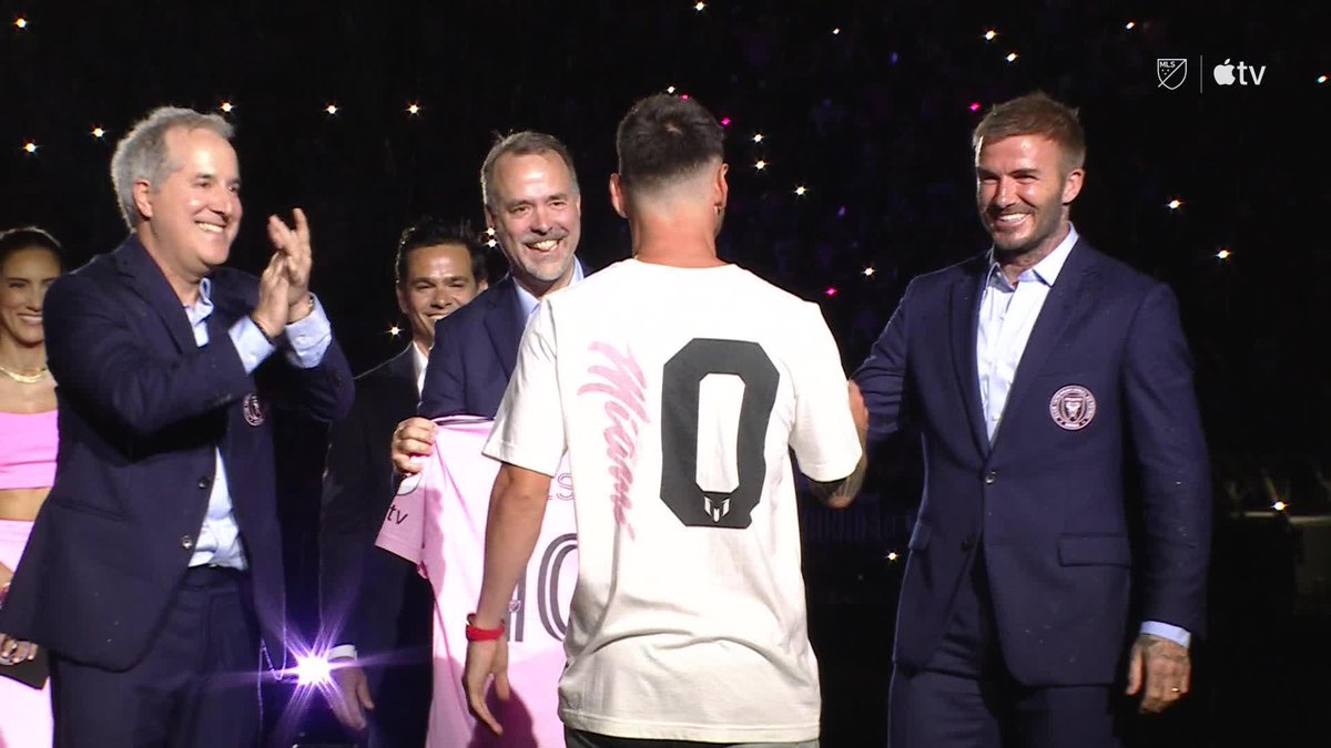 Soak it in, Leo Messi. The warmest of welcomes to Inter Miami CF.