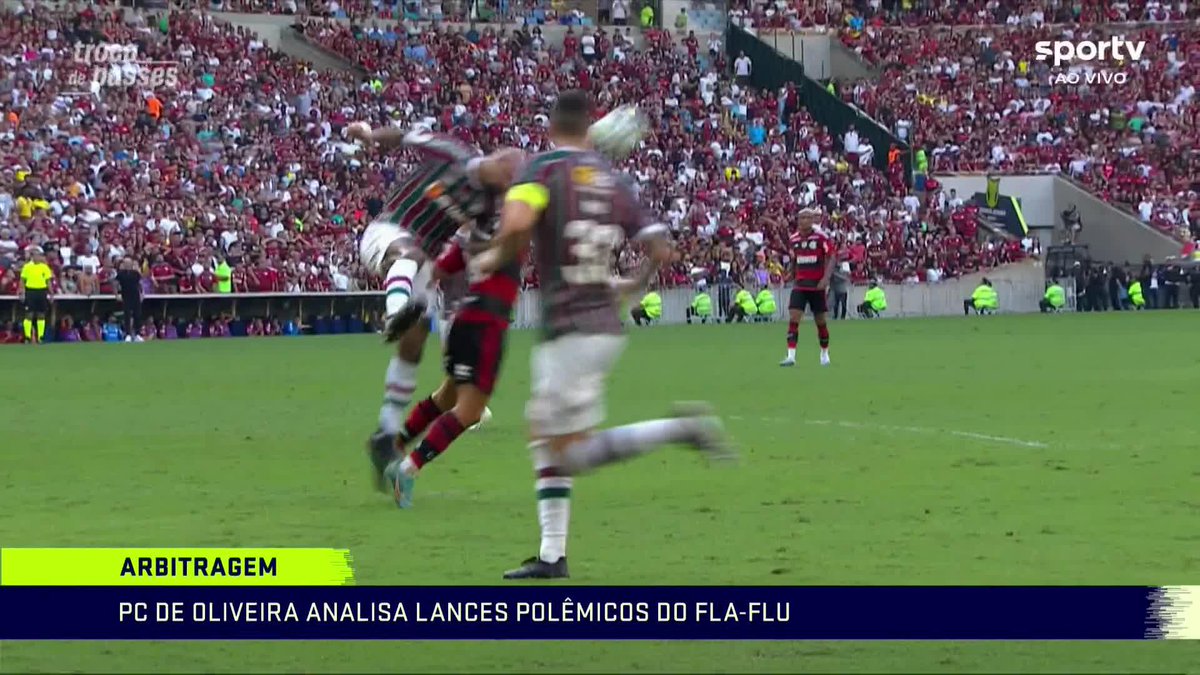 PC de Oliveira analisa os lances polêmicos no Fla-Flu, pelo Campeonato Brasileiro E aí, concorda?