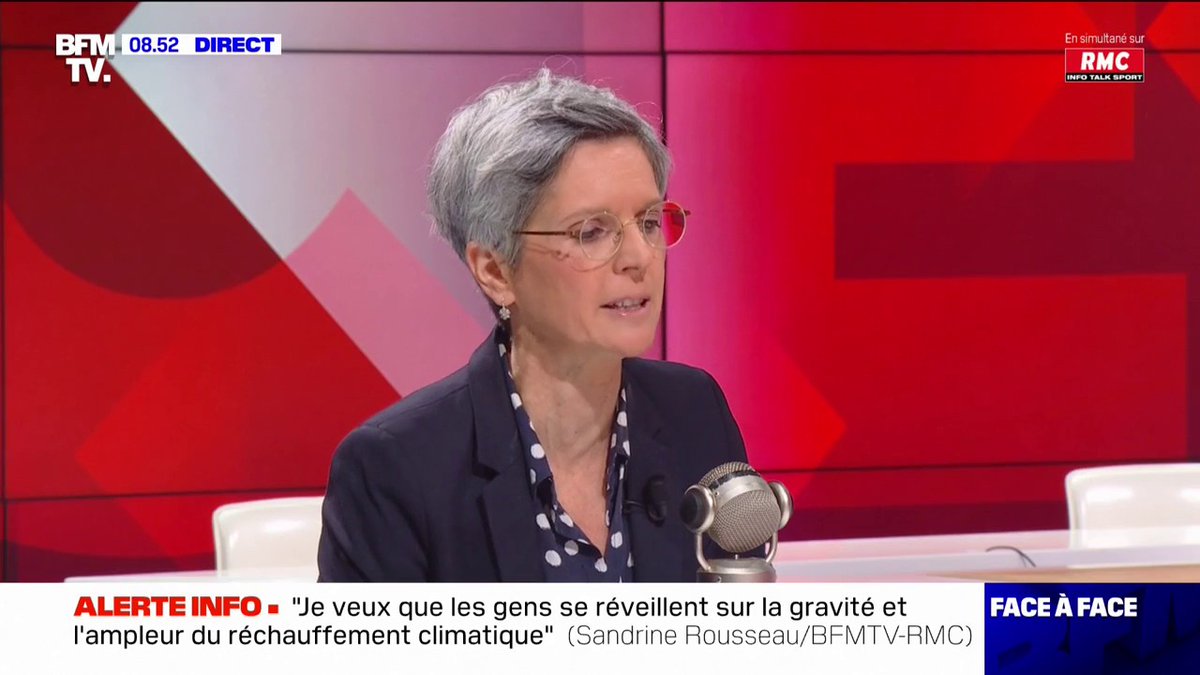 💬 "Je ferais tout pour qu'il rende compte de sa responsabilité devant des tribunaux" Pour Sandrine Rousseau (Sandrine Rousseau), le PDG de Total Patrick Pouyanné est "coupable d'écocide, cet homme est dangereux"