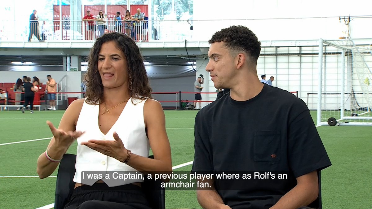 Watch Episode 6️⃣ of #NewSigning now: Watch Rolf and Damaris at the #FADisabilityCup for their first live broadcast – The Deaf Cup Final between St. John's Deaf Football Club and Farsley Celtic 🏆 #DiscoverDisabilityFootball #BSL