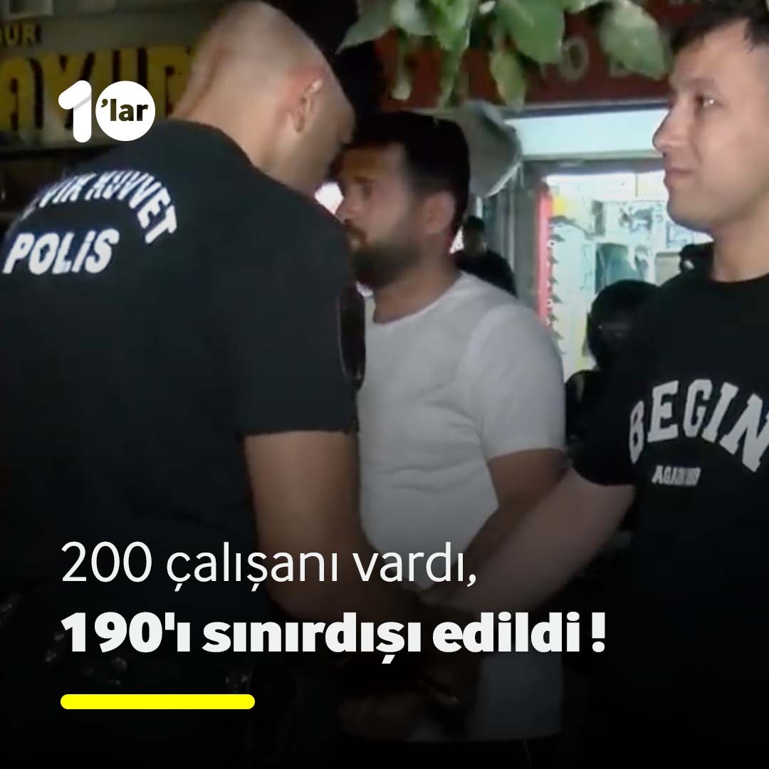 200 çalışanı vardı, 190'ı sınırdışı edildi ! Suriyeli işgücünün yoğun olduğu tekstil sektörü büyük kayıp yaşıyor. Yüzlerce Suriyeli işçi, deport edildi.