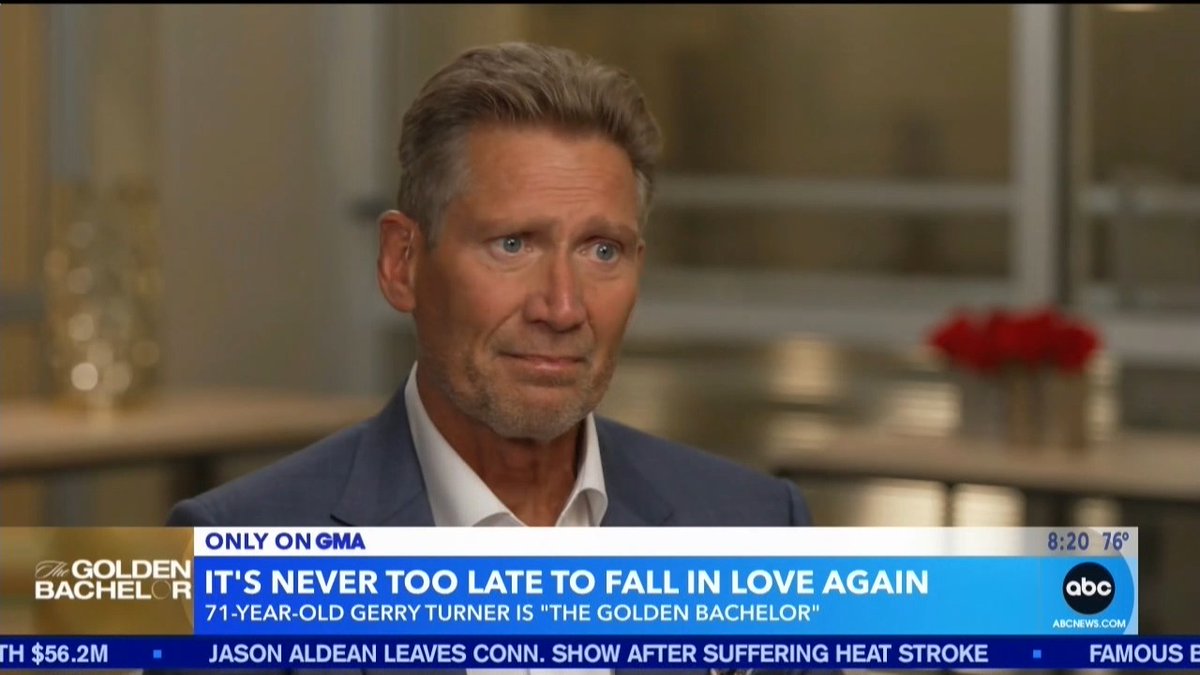 Meet Gerry Turner, a 71-year-old father of two ready to find love again! ❤️ #TheGoldenBachelor @goldenbachabc