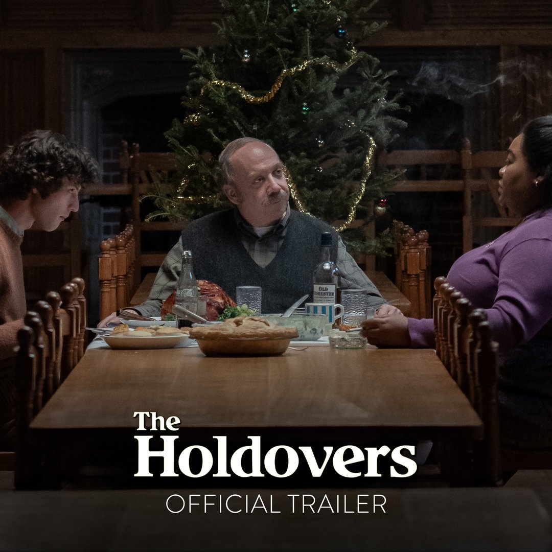 A new film by Alexander Payne, director of SIDEWAYS and THE DESCENDANTS. Paul Giamatti stars in #TheHoldovers, only in theaters this November.