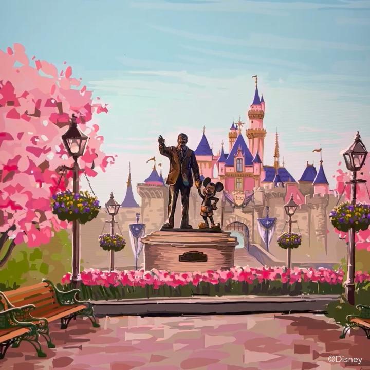 ハッピーバースデー ディズニーランドリゾート🎉🥳🎂