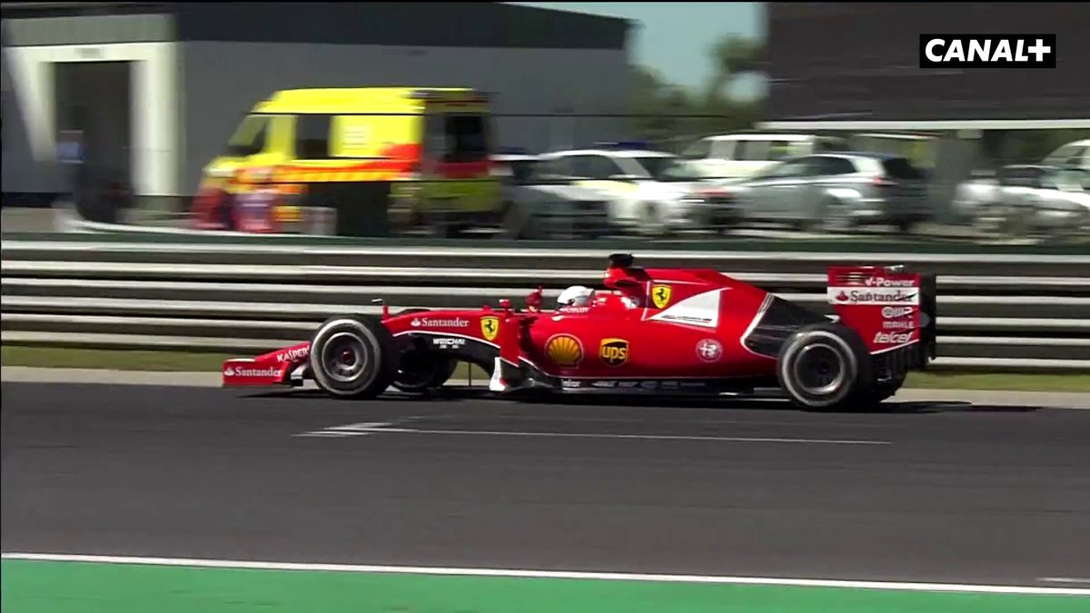 "Cette victoire est pour toi." 👆🕊️ C'était en 2015 au #HungarianGP, Sebastian Vettel rendait hommage à Jules Bianchi après sa victoire avec Ferrari 🤍 #JB17