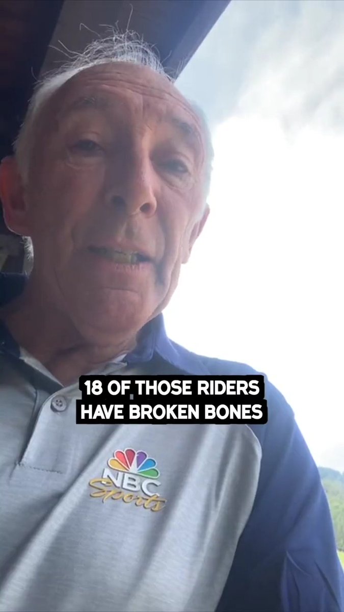 .Phil Liggett reflects on the second week of the Tour de France. #TDF2023 20 riders have now abandoned the race. 18 with broken bones.