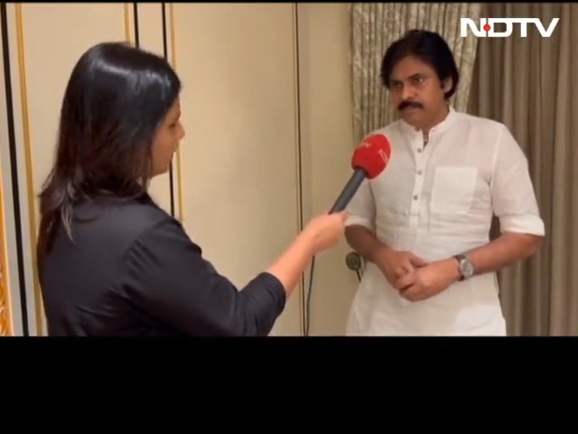 #NDTVExclusive | "To Secure Chances Of PM's Win In 2024": Actor-Politician Pawan Kalyan On NDA Meet Vasudha Venugopal reports
