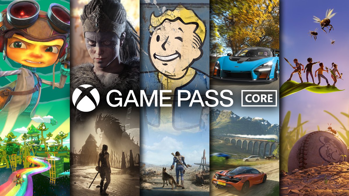 Xbox Live Gold is leveling up 📈 Join the Xbox Game Pass Core family: