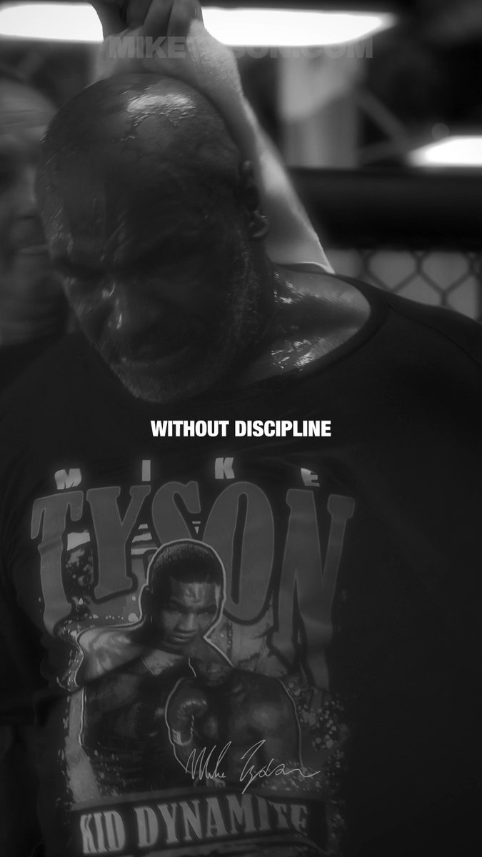 " Discipline is doing what you hate to do, but do it like you love it"