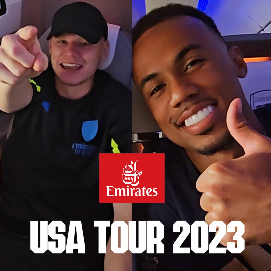 #ad Mohamed ELNeny takes us behind the scenes of our Emirates flight to Washington D.C. on the first leg of this season’s U.S. Tour 👇
