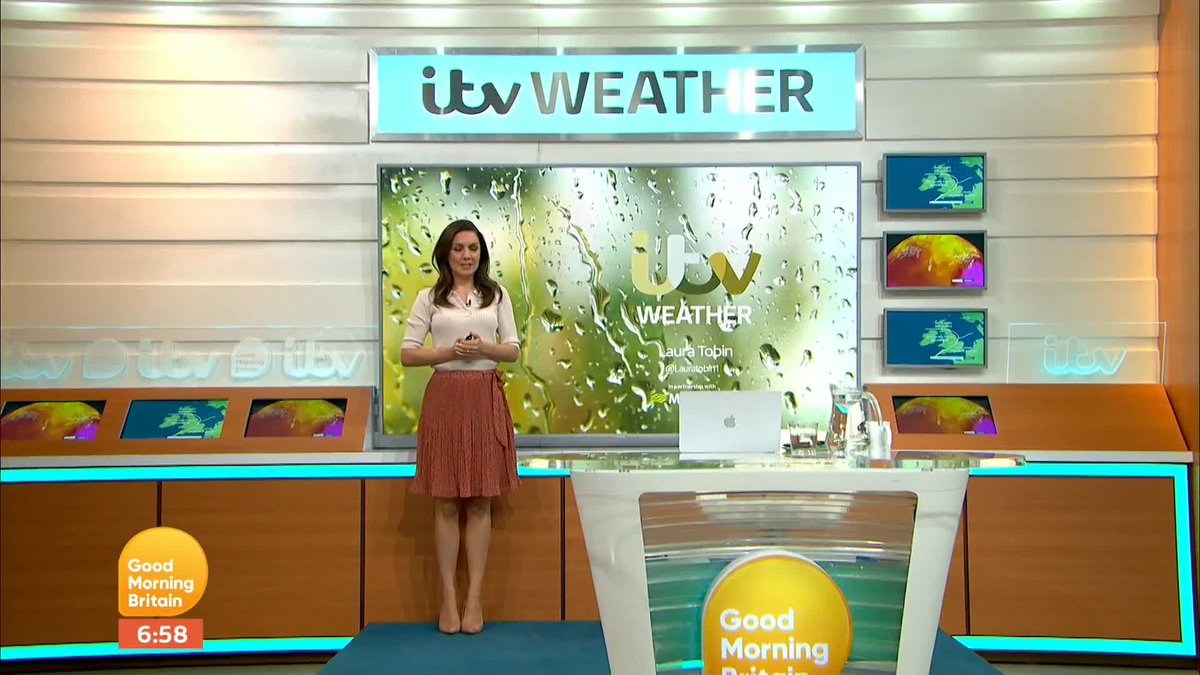 'In the early hours of Monday morning in North America, they had the highest nighttime temperature that Earth has ever recorded.' Laura Tobin. has the forecast 🌦️