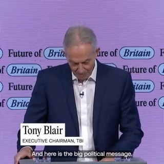 Tony Blair opens #FutureOfBritain, welcoming all our delegates and those watching online. Join the conversation by watching the livestream below, and using #FutureOfBritain