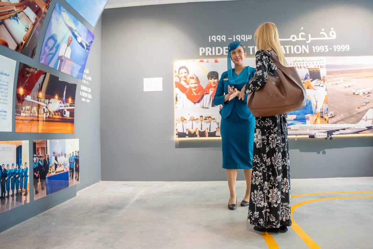 Be sure to drop by Oman Air’s ‘A Legacy in the Skies' exhibit at Stal Gallery. A must-see for aviation enthusiasts of all ages!