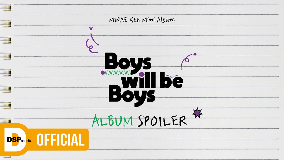 ๋ฏธ๋์๋
(MIRAE) Boys will be Boys - MIRAE 5th Mini Album ALBUM SPOILER โถ #๋ฏธ๋์๋
#MIRAE #MIRAE_BwbB