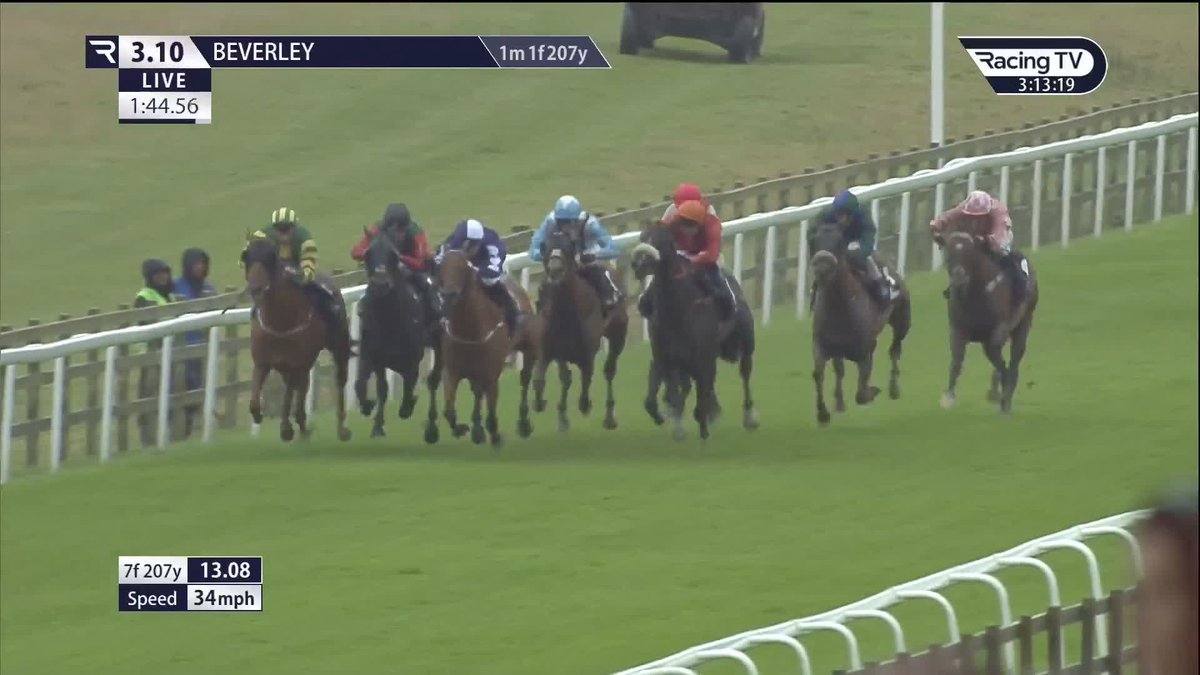 🏇 Rory The Cat storms home to land the Beverley Annual Badgeholders Handicap in strong style for Oisin Orr and Lucinda Russell 👏 lucinda russell