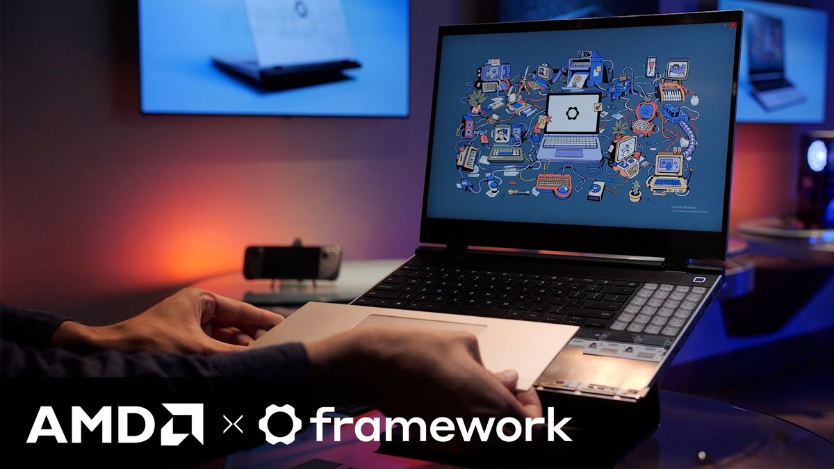 Introducing the Framework 16 AMD Advantage laptop featuring AMD Ryzen and AMD Radeon! 👋 Learn about the innovation, revolutionary design, and partnership between AMD and Framework that brought this laptop to life!