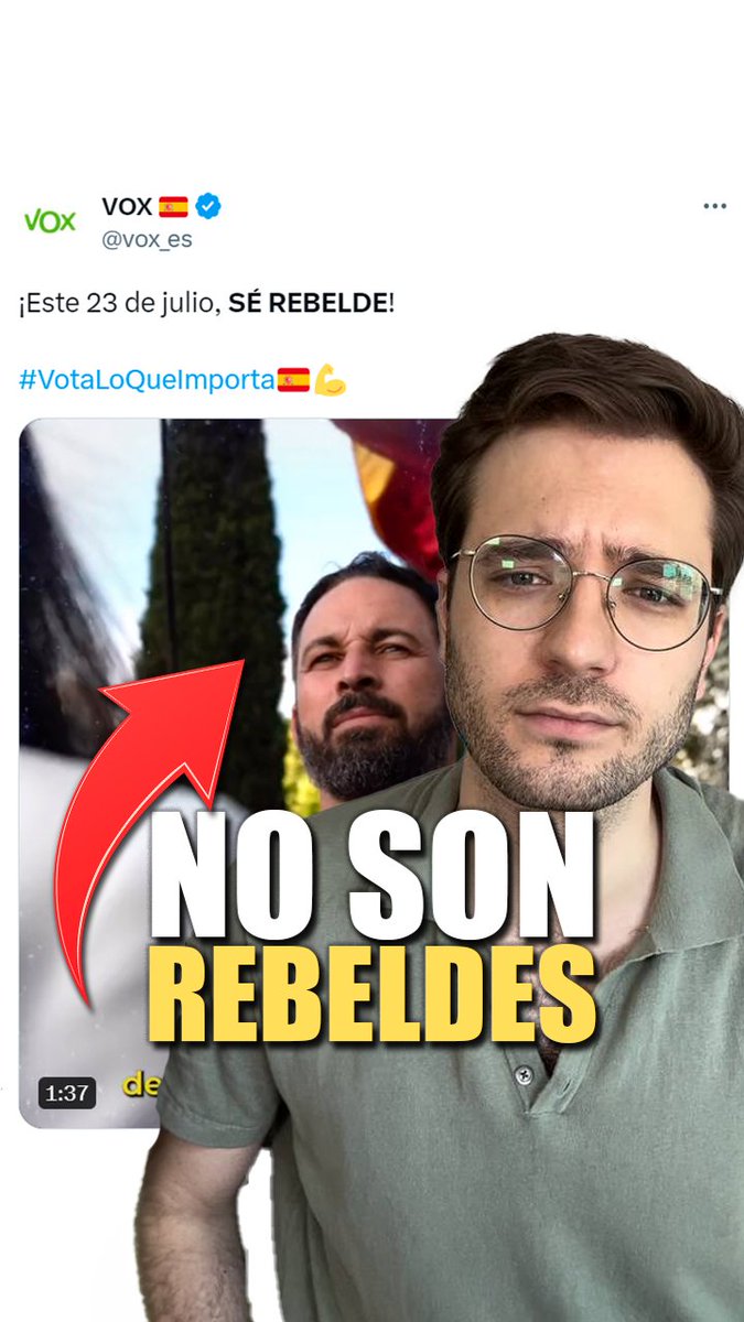 No son rebeldes, son los racistas, homófobos y machistas de siempre