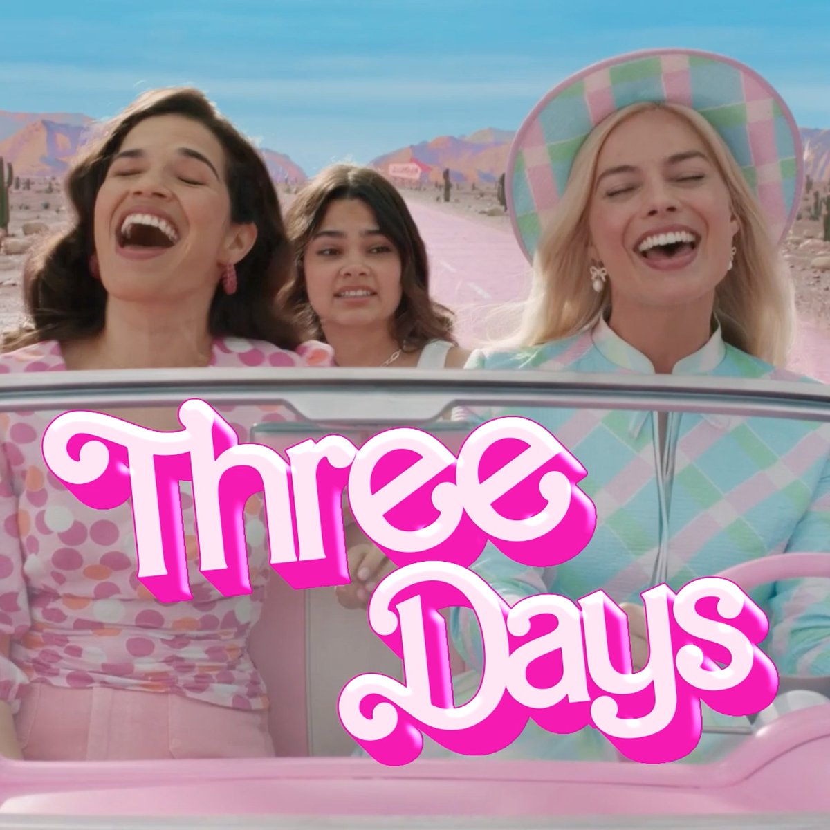 The best day of the summer happens in THREE DAYS! 🤩🏝 Get your tickets, and see #BarbieTheMovie only in theaters this Friday: