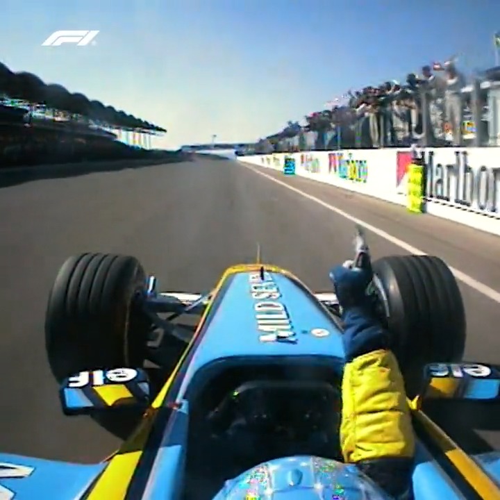 Twenty years ago. 20! And still going strong 💪 #HungarianGP Fernando Alonso