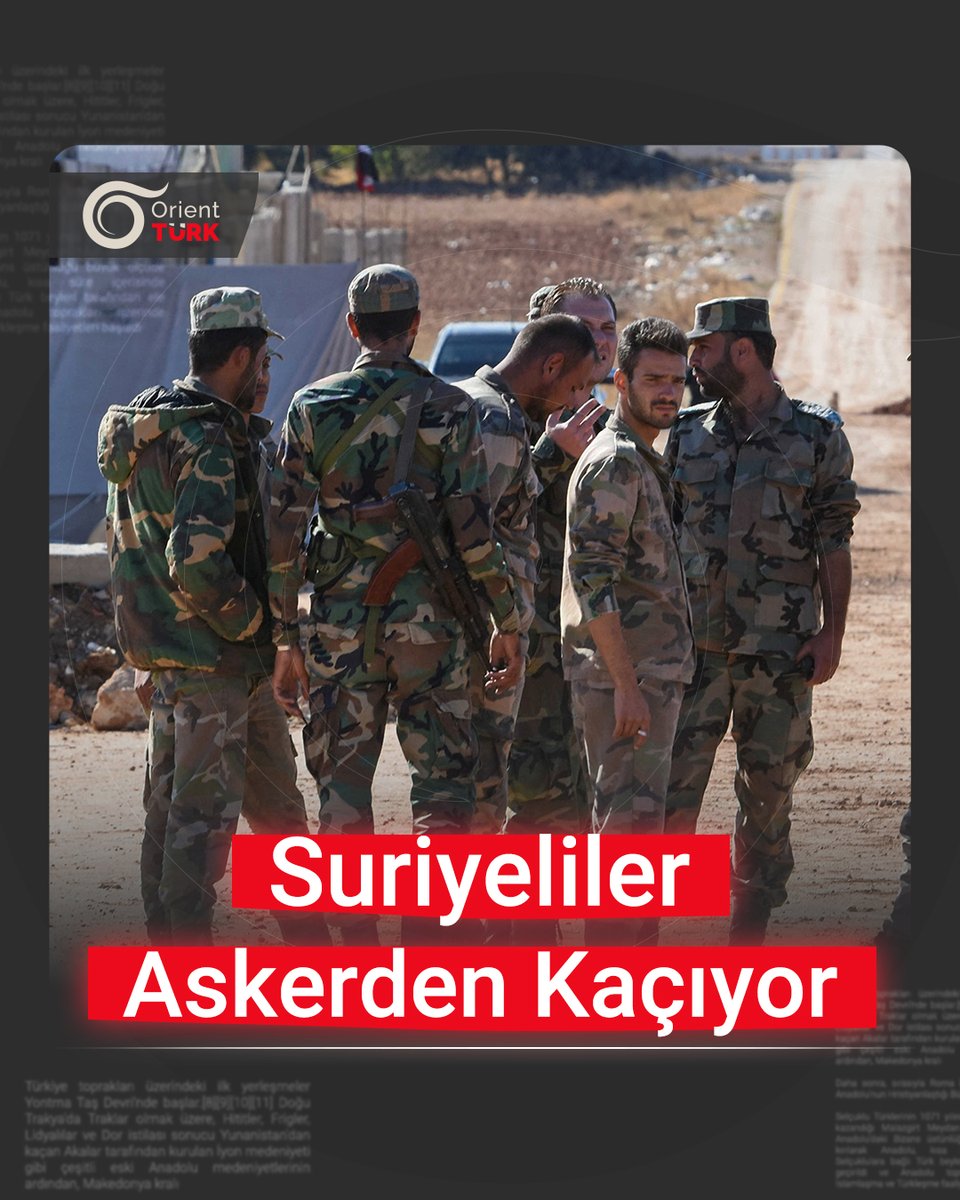 #Suriyeli gençler neden #askere gitmek istemiyor? İzleyelim... #Orient_Türk