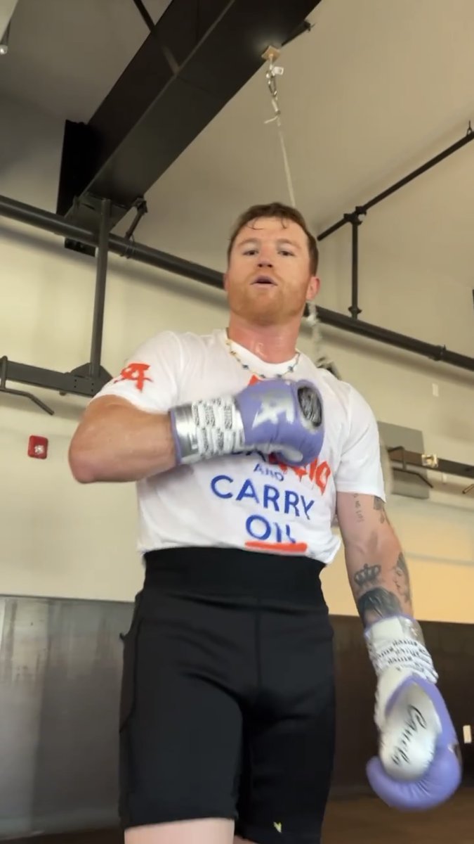 ‼️ Canelo Alvarez with a strong message on Instagram today: “I don’t need to get ready because I’m always ready motherf***ers.” [🎥 Canelo Alvarez]