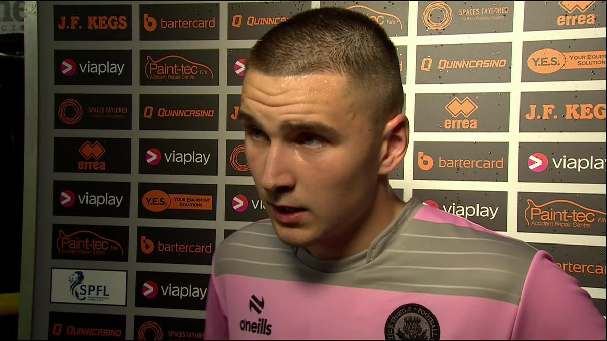 What a performance ๐ 17-year-old Zander MacKenzie talks after picking up Man of the Match ๐ก๐ด ๐ฃ๏ธ "Good result here!" #ViaplayCup | Partick Thistle FC
