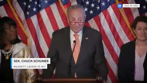 Democracy is facing unprecedented threats from MAGA Republicans. That's why Senate and House Democrats are reintroducing the Freedom to Vote Act. We will show Americans that Democrats are fighting for them and fighting for democracy.