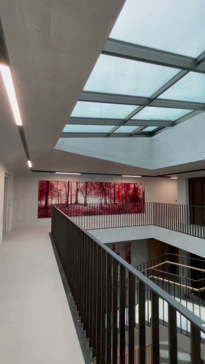 Excited to announce the completion of my long-awaited Art in Architecture project in Zurich! After 2 years of preparation, my largest artwork, a 590cm x 177cm panorama created from 5 individual images, is now installed. Thanks to my amazing team and partners for their outstanding collaboration! #ArtInArchitecture #Zurich