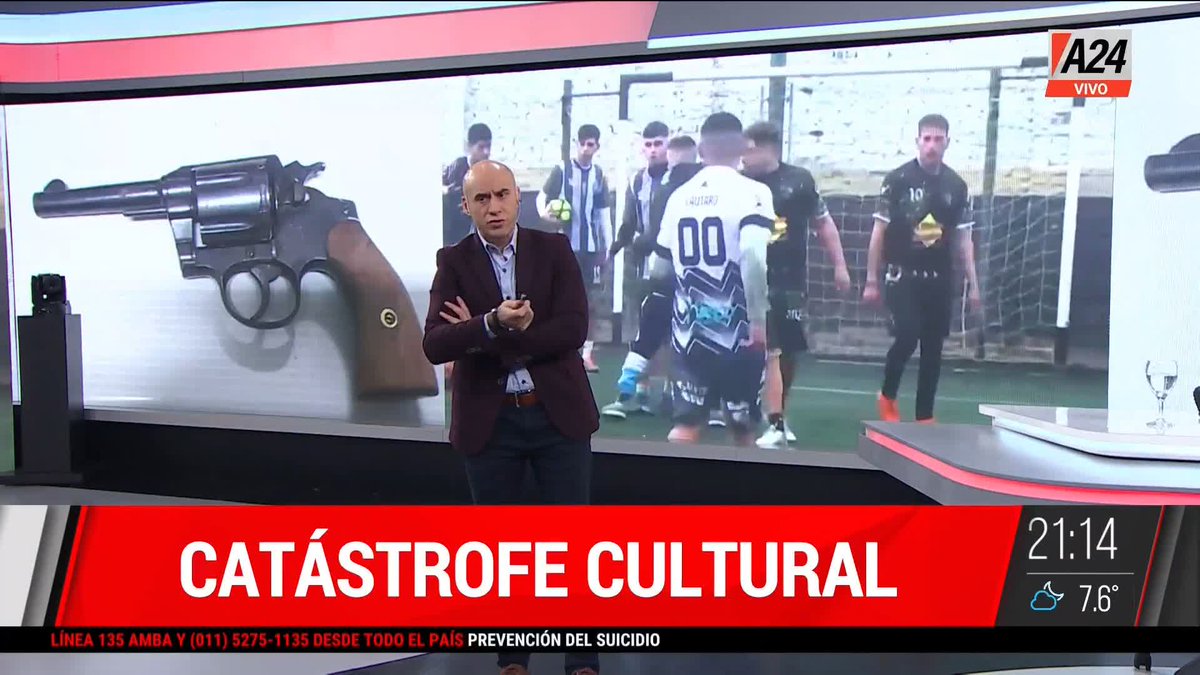 🔴 Editorial de Esteban Trebucq: "Catástrofe cultural" 💬 "Ah, pero el árbitro...". 🗣️ Esteban Trebucq 👉 Seguí en #LaCruelVerdad 📺