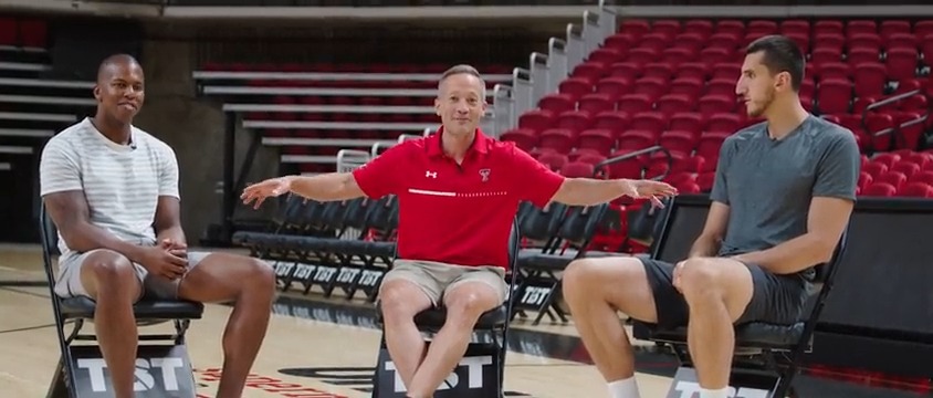 ๐๐๐๐ ๐๐ก ๐ง๐๐ ๐๐ฅ๐๐ก๐โผ Grant McCasland talked with Toddrick Gotcher and Dejan Kravic about returning to Lubbock for TBT and what it means to always be part of the Red Raider family.