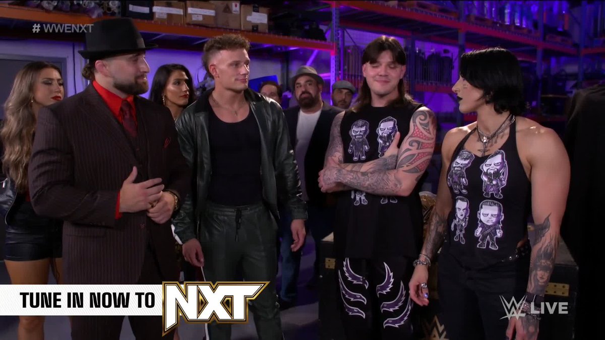 .Tony D’Angelo x Dominik The crossover the world has been waiting for. #WWENXT