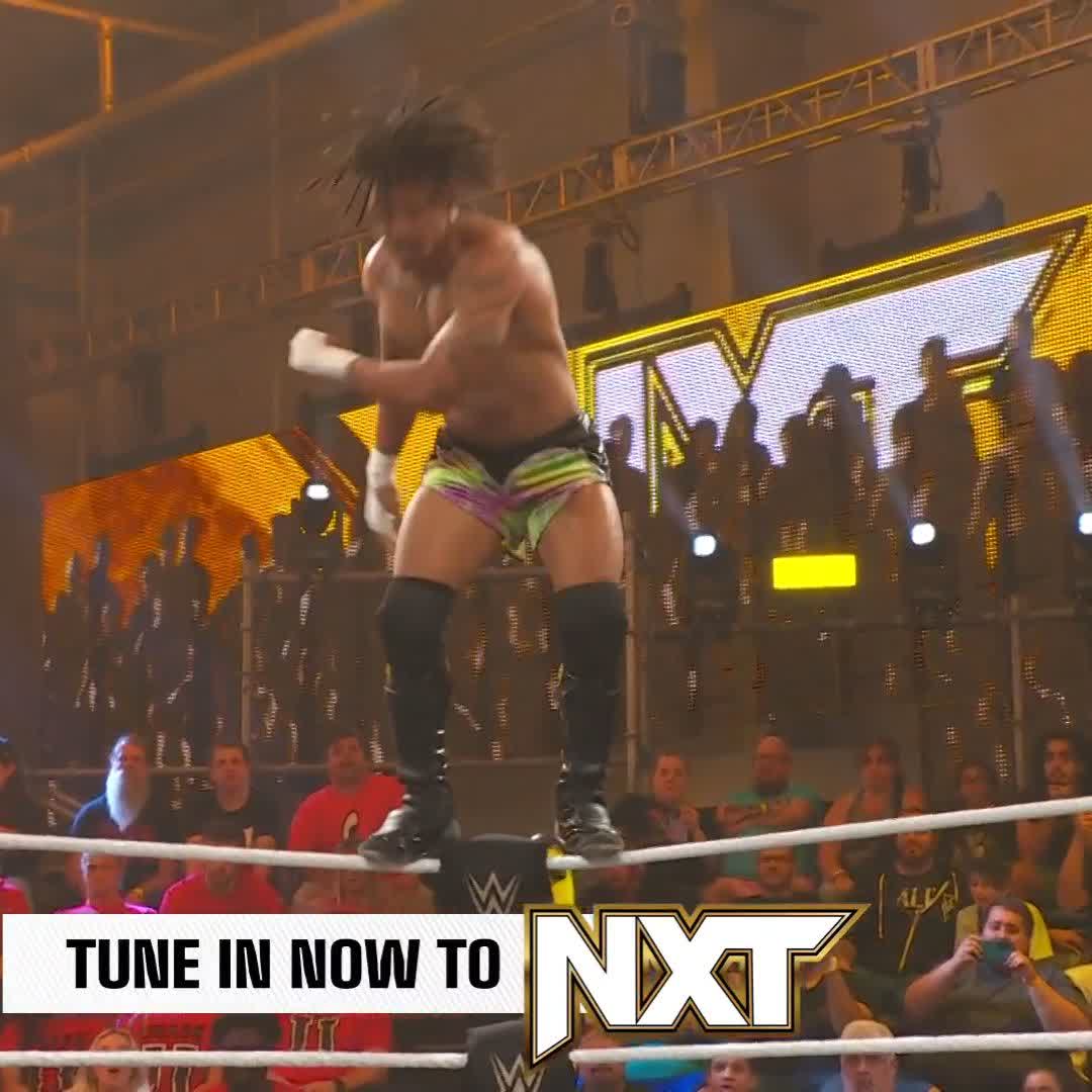 .Finn Bálor and Damian Priest are here 😱😱😱 #WWENXT