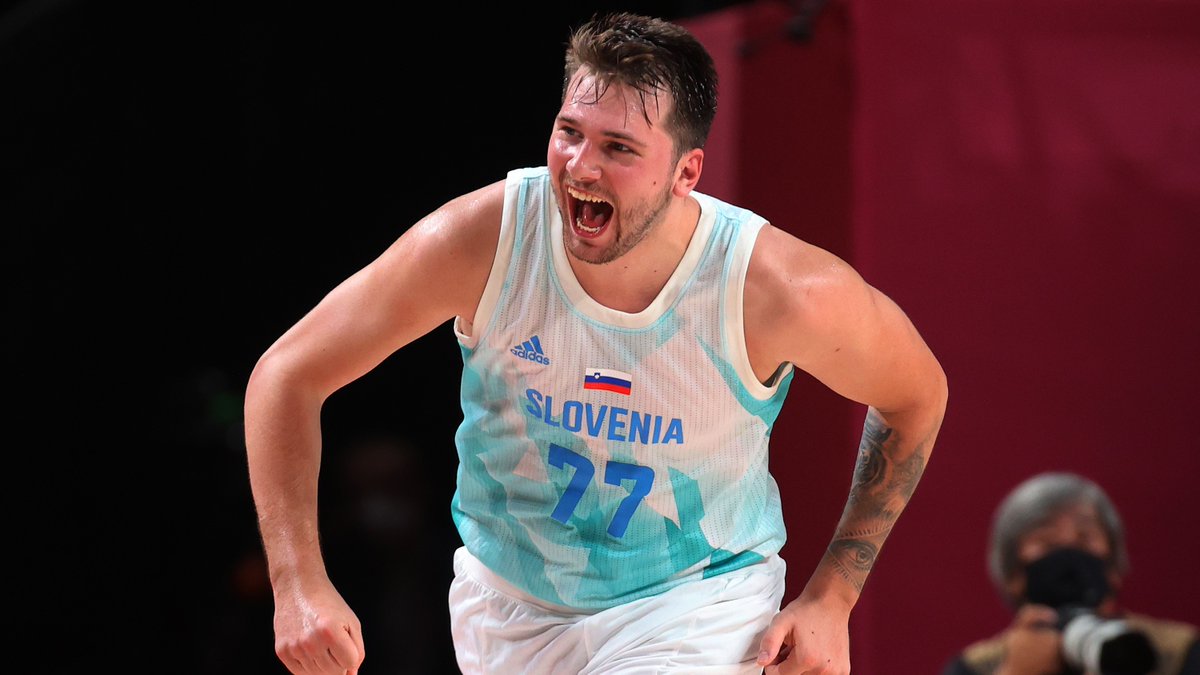A 48-point opening-game jaw-dropper and a top four finish! 🇸🇮 In leading Slovenia at their first-ever Olympic men's basketball appearence, Luka Doncic's Olympic debut was special. 🤩 @luka7doncic | Košarkarska zveza SIovenije | FIBA Basketball
