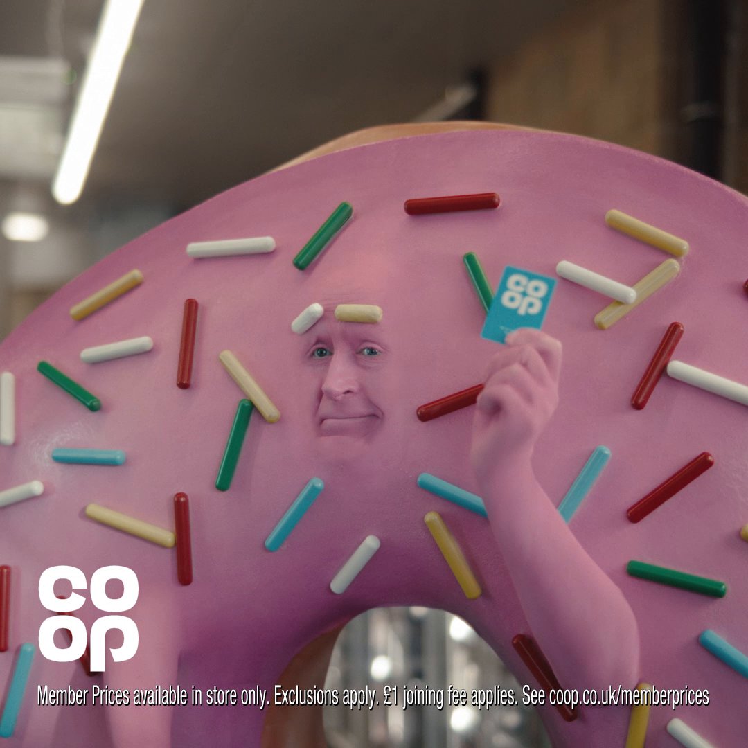 Even a proper donut knows Co-op Members save more 🍩 Sign up now ➡️