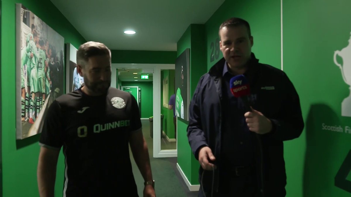 🟢"We don't use any plastic, each car we have is electric... Moving forward it's clearly having an Impact" Hibernian's Lee Johnson talks about the club's eco friendly approach, and sets his sights on the upcoming European campaign ⬇️